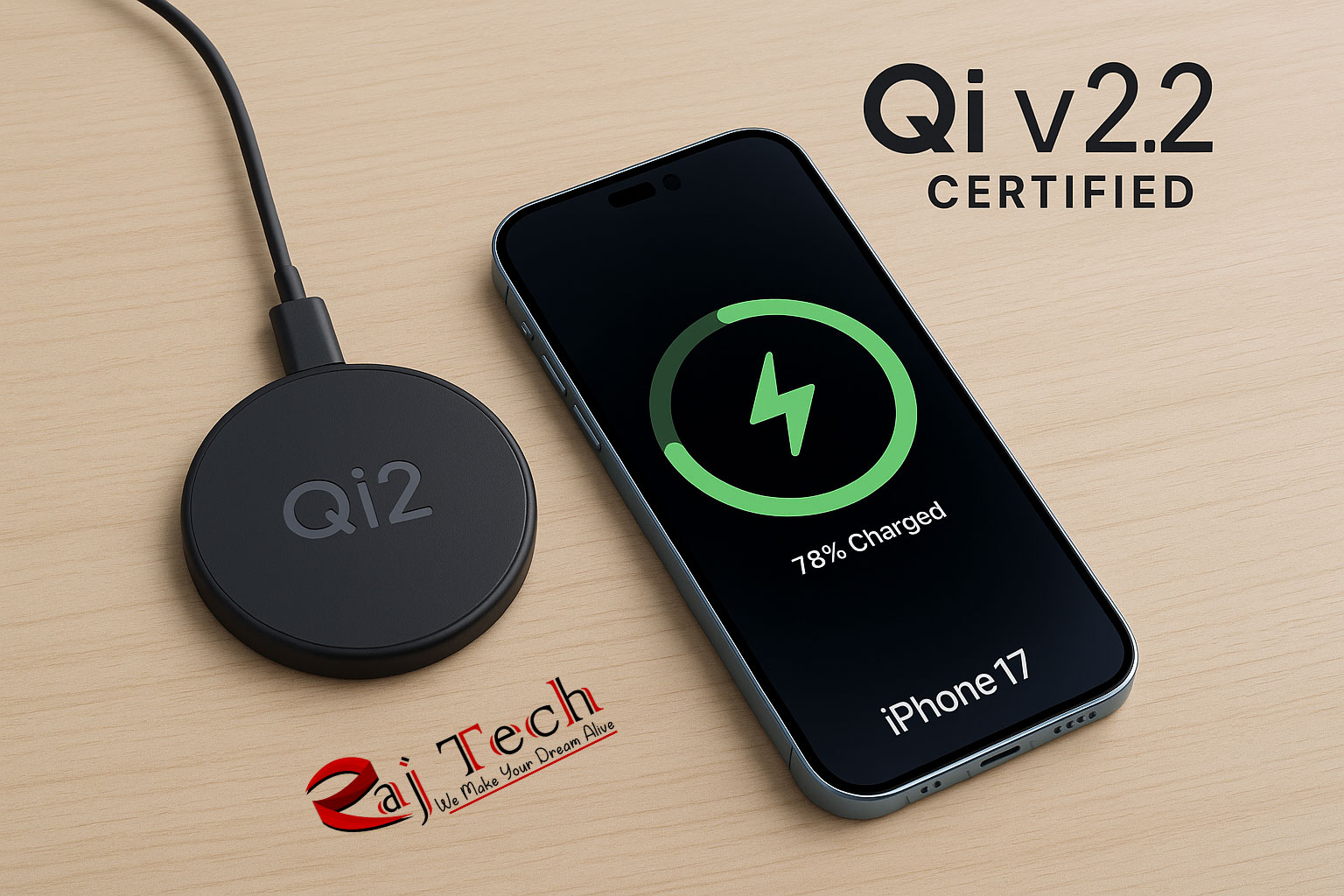 iPhone 17 Goes Open: 25W Wireless Charging Through Qi 2.2