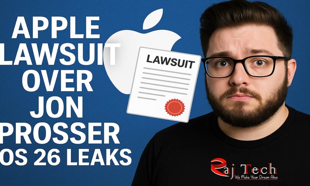 Apple's Lawsuit Over Jon Prosser's iOS 26 Leaks Explained