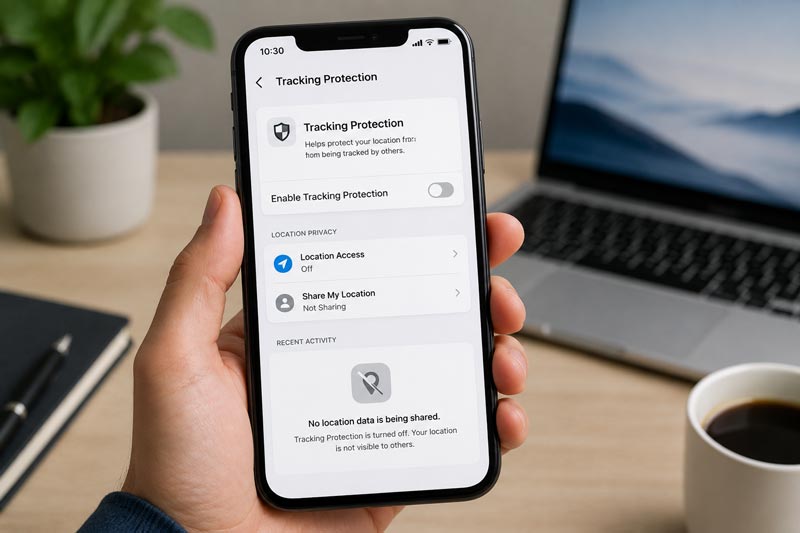 Find My disabled on an iPhone before device loss